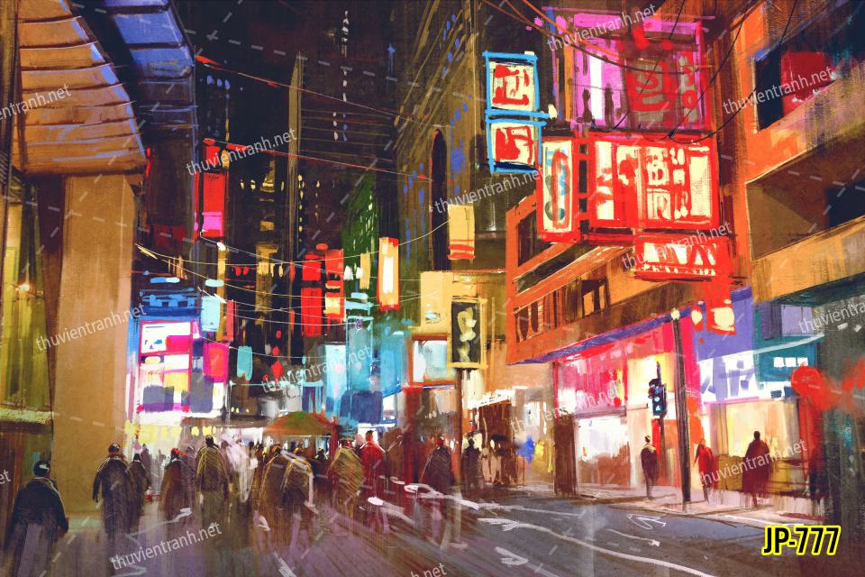 JP-777 - Tranh tường chất lượng cao